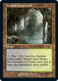 Verdant Catacombs (Retro Frame) (Foil Etched) - Modern Horizons 2 - Magic: The Gathering card