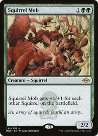 Squirrel Mob - Modern Horizons 2 - Magic: The Gathering card