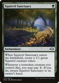 Squirrel Sanctuary - Modern Horizons 2 - Magic: The Gathering card