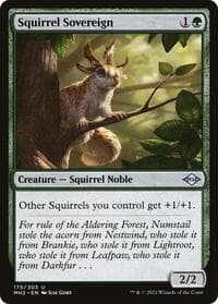 Squirrel Sovereign - Modern Horizons 2 - Magic: The Gathering card