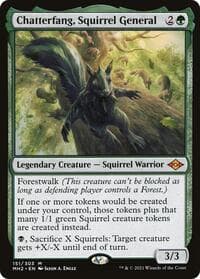 Chatterfang, Squirrel General - Modern Horizons 2 - Magic: The Gathering card