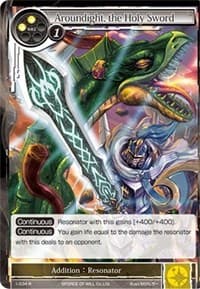 Aroundight, the Holy Sword - The Dawn of Valhalla - Force of Will card