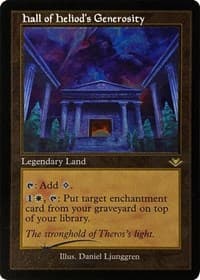 Hall of Heliod's Generosity (Retro Frame) (Foil Etched) - Modern Horizons - Magic: The Gathering card