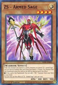 ZS - Armed Sage - Lightning Overdrive - YuGiOh card