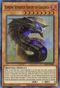 Supreme Sovereign Serpent of Golgonda - Lightning Overdrive - YuGiOh card