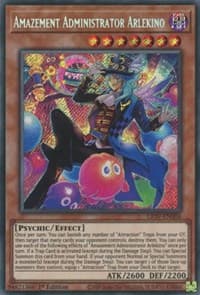 Amazement Administrator Arlekino - Lightning Overdrive - YuGiOh card