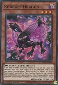 Roxrose Dragon - Lightning Overdrive - YuGiOh card