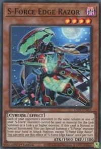 S-Force Edge Razor - Lightning Overdrive - YuGiOh card