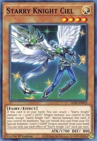 Starry Knight Ciel - Lightning Overdrive - YuGiOh card