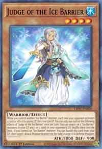 Judge of the Ice Barrier - Lightning Overdrive - YuGiOh card