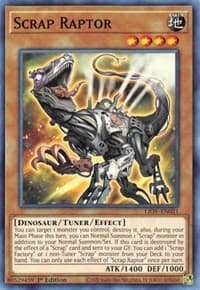 Scrap Raptor - Lightning Overdrive - YuGiOh card