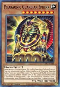 Pharaonic Guardian Sphinx - Lightning Overdrive - YuGiOh card