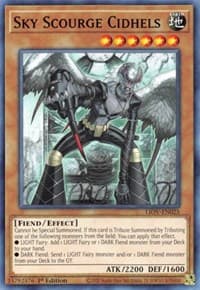 Sky Scourge Cidhels - Lightning Overdrive - YuGiOh card