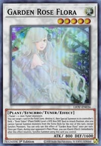 Garden Rose Flora - Lightning Overdrive - YuGiOh card