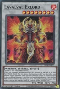 Lavalval Exlord - Lightning Overdrive - YuGiOh card