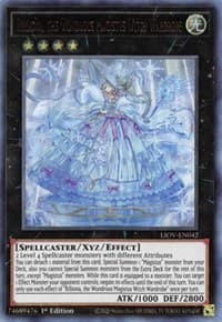 Rilliona, the Wondrous Magistus Witch Wardrobe - Lightning Overdrive - YuGiOh card