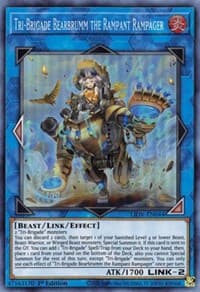 Tri-Brigade Bearbrumm the Rampant Rampager - Lightning Overdrive - YuGiOh card
