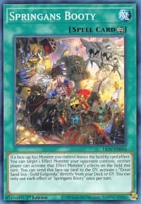 Springans Booty - Lightning Overdrive - YuGiOh card