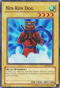 Nin-Ken Dog - Dark Revelation Volume 1 - YuGiOh card