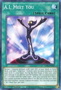 A.I. Meet You - Lightning Overdrive - YuGiOh card