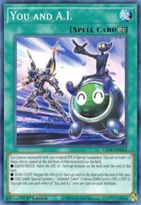 You and A.I. - Lightning Overdrive - YuGiOh card