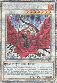 Black Rose Dragon (Starlight Rare) - Lightning Overdrive - YuGiOh card
