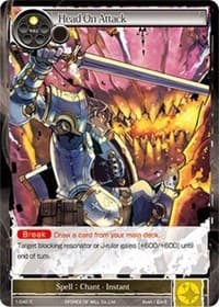 Head On Attack - The Dawn of Valhalla - Force of Will card