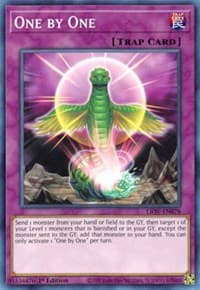 One by One - Lightning Overdrive - YuGiOh card