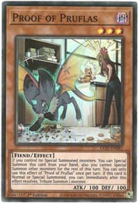 Proof of Pruflas - Lightning Overdrive - YuGiOh card