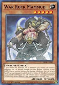 War Rock Mammud - Lightning Overdrive - YuGiOh card