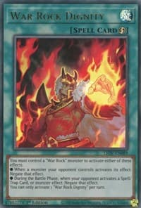 War Rock Dignity - Lightning Overdrive - YuGiOh card
