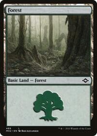 Forest (489) - Modern Horizons 2 - Magic: The Gathering card