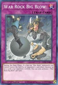 War Rock Big Blow - Lightning Overdrive - YuGiOh card