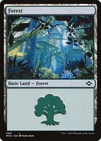 Forest (490) - Modern Horizons 2 - Magic: The Gathering card