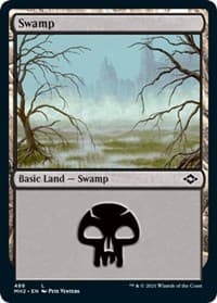 Swamp (486) (Foil Etched) - Modern Horizons 2 - Magic: The Gathering card