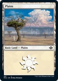 Plains (481) (Foil Etched) - Modern Horizons 2 - Magic: The Gathering card