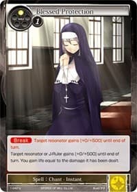 Blessed Protection - The Dawn of Valhalla - Force of Will card