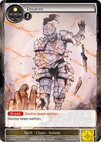 Disarm - The Dawn of Valhalla - Force of Will card
