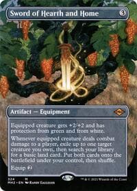 Sword of Hearth and Home (Borderless) - Modern Horizons 2 - Magic: The Gathering card