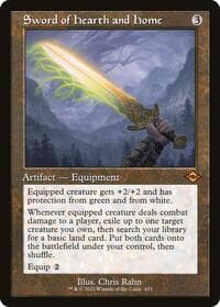 Sword of Hearth and Home (Retro Frame) - Modern Horizons 2 - Magic: The Gathering card