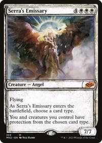 Serra's Emissary (Showcase) - Modern Horizons 2 - Magic: The Gathering card