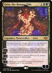 Grist, the Hunger Tide - Modern Horizons 2 - Magic: The Gathering card