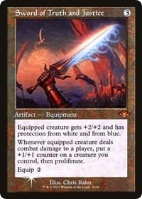 Sword of Truth and Justice (Retro Frame) - Modern Horizons - Magic: The Gathering card