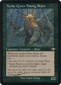Ayula, Queen Among Bears (Retro Frame) (Foil Etched) - Modern Horizons - Magic: The Gathering card