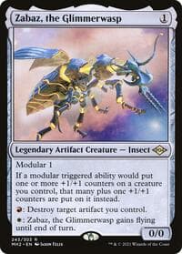Zabaz, the Glimmerwasp - Modern Horizons 2 - Magic: The Gathering card