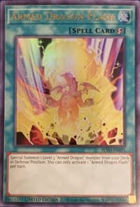 Armed Dragon Flash (BLVO-ENSP1) - Blazing Vortex - YuGiOh card