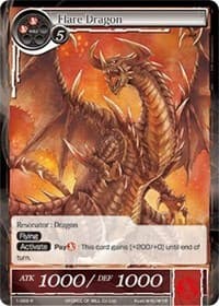 Flare Dragon - The Dawn of Valhalla - Force of Will card