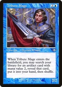 Tribute Mage (Retro Frame) - Modern Horizons - Magic: The Gathering card