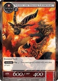 Efreet, the Blazing Elemental - The Dawn of Valhalla - Force of Will card