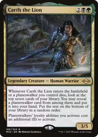 Carth the Lion - Modern Horizons 2 - Magic: The Gathering card